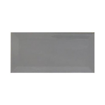 Wandfliese Metro Facette 10 x 20 cm Grey