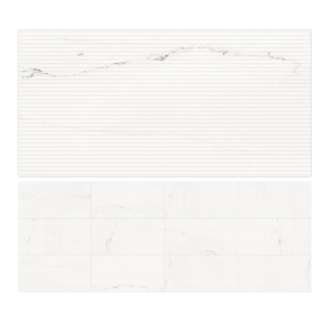 Decorfliese VEIN 30 x 60 cm Weiß matt