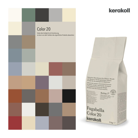 Fugabella® Color 20 3 kg Säcke