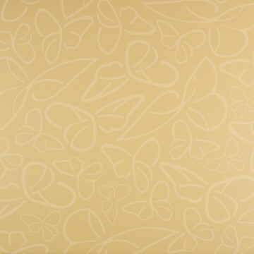 Dekorfliese Trendy Tropic 25 x 50 cm Mustard