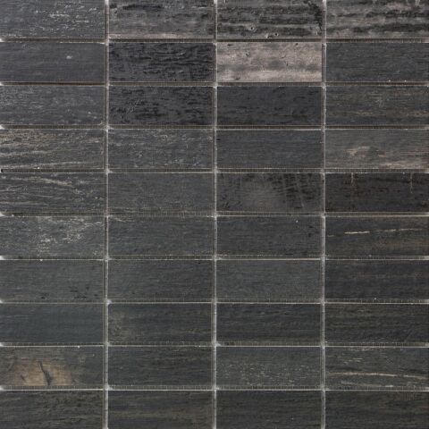 Mosaik Charwood 2,7 x 7,2 cm Carbon