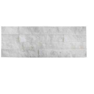 Fliese Brick Soft 10 x 40 cm Snow